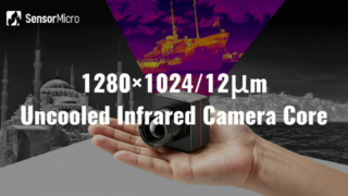 هسته دوربین مادون قرمز Megal Pixel Uncooled 1280x1024/12μm توسط SensorMicro