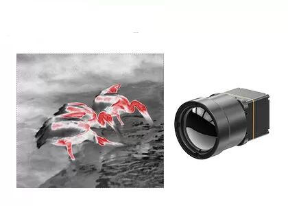 Outdoor LWIR Thermal Camera Core 640x512 25.4mm×25.4mm×35mm