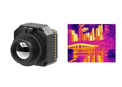 LWIR Thermal Camera Module 400x300 / 17μm with Clear Thermal Imaging