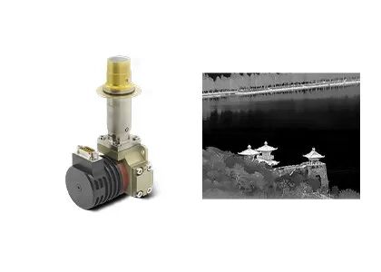 نظارت بر امنیت MWIR رصد کننده مادون قرمز خنک شده 640x512/12μm