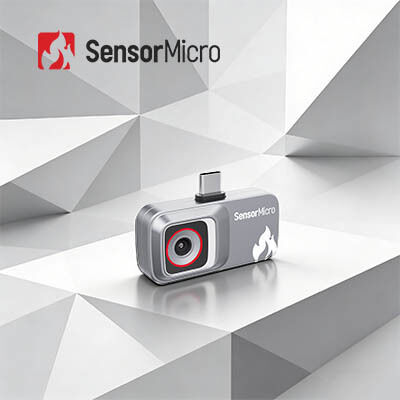 دوربین حرارتی پلاگین LWIR بدون خنک شدن با وضوح 120 × 90 / 12μm رابط USB2.0 و ولتاژ کار 3.3V