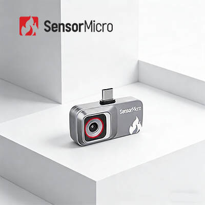 دوربین حرارتی با وضوح 120 × 90 با رابط USB2.0 برای دستگاه های تلفن همراه