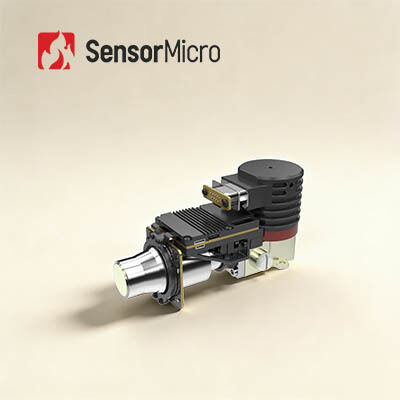 ماژول دوربین حرارتی خنک MWIR با اندازه پیکسل 320x256/30μm برای تشخیص نشت گاز CO2