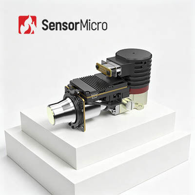 320x256 رزولوشن 10.3-10.9μm محدوده طیف 20mK NETD ماژول تصویربرداری حرارتی خنک شده برای تشخیص نشت گاز