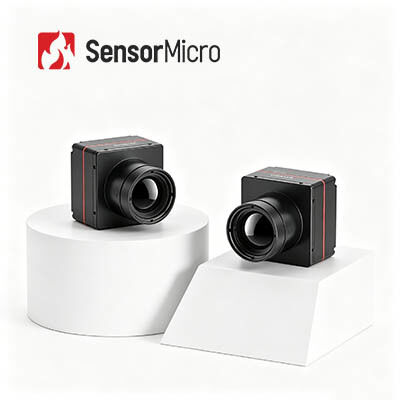 هسته دوربین حرارتی LWIR 1280x1024 خنک نشده با پیکسل 12 میکرومتر و لنز 30 تا 180 میلی متر