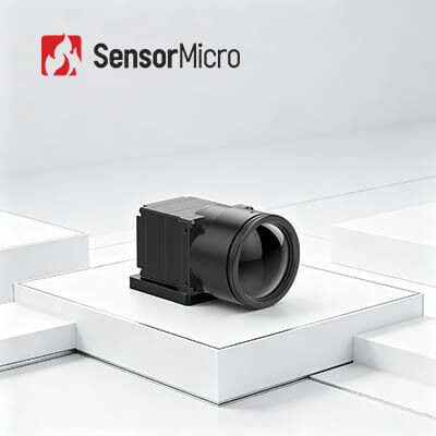 رزولوشن 1280x1024 12μm اندازه پیکسل VOx مواد حساس ماژول دوربین مادون قرمز غیر خنک شده هسته دوربین حرارتی