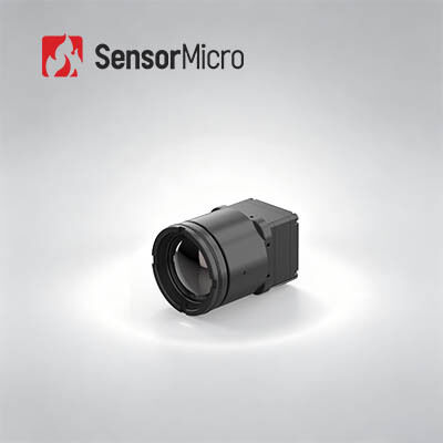 ماژول تصویربرداری حرارتی 640x512 رزولوشن 12μm پیکسل Pitch با اندازه گیری دمای