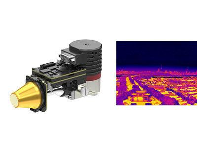 MCT MWIR High Resolution Thermal Camera Module 1280x1024 / 12μm for Long Range Detection