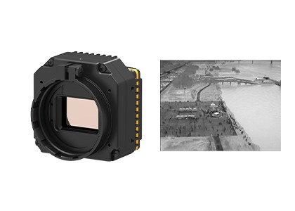 Clear Imaging Drone Thermal Camera Module Uncooled LWIR Camera Core